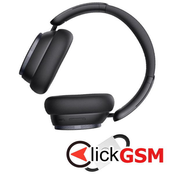 Baseus - Wireless Headphones Bowie H1 Pro (A00050601113-00) - Bluetooth, Noise-Cancellation - Cluster Black