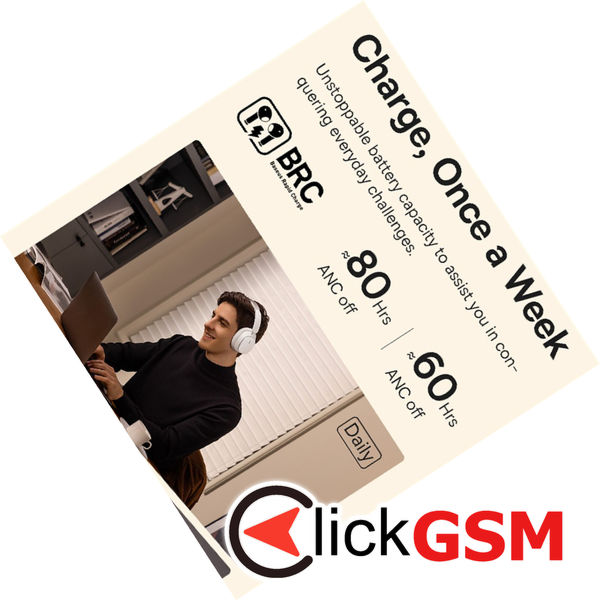 Baseus - Wireless Headphones Bowie H1 Pro (A00050601113-00) - Bluetooth, Noise-Cancellation - Cluster Black