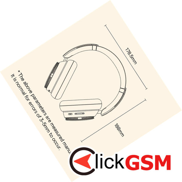 Baseus - Wireless Headphones Bowie H1 Pro (A00050601113-00) - Bluetooth, Noise-Cancellation - Cluster Black