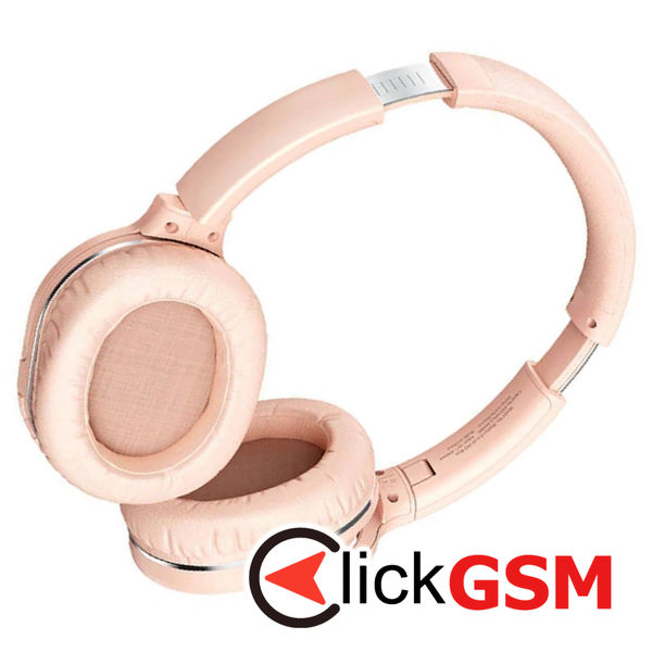 Baseus - Wireless Headphones Encok D02 Pro (NGTD010304/A00027600413-Z1) - Over Ear Design, Noise Reduction, Bluetooth V5.3 - Pink
