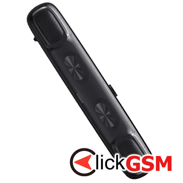 Baseus - Mini Soundbar AeQur - Bluetooth 5.3, Type-C, Jack, 2.5W + 2.5W - Cluster Black