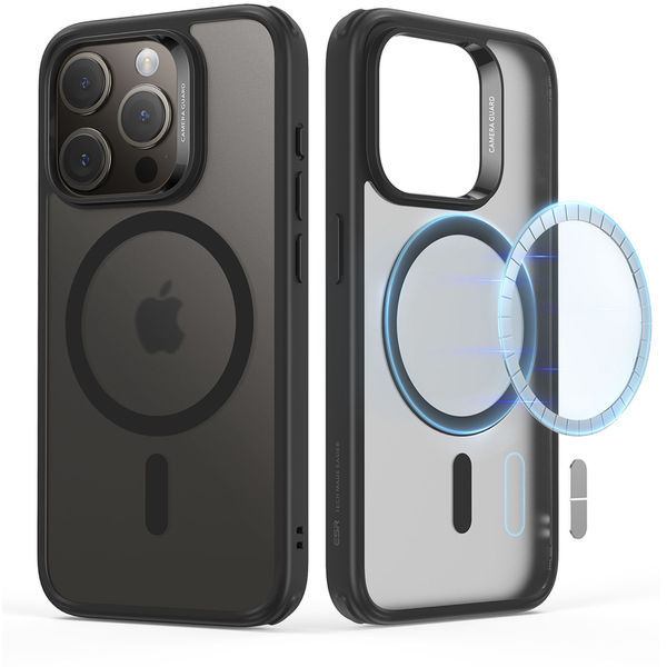 ESR - Classic Hybrid HaloLock - iPhone 15 Pro Max - Frosted Black
