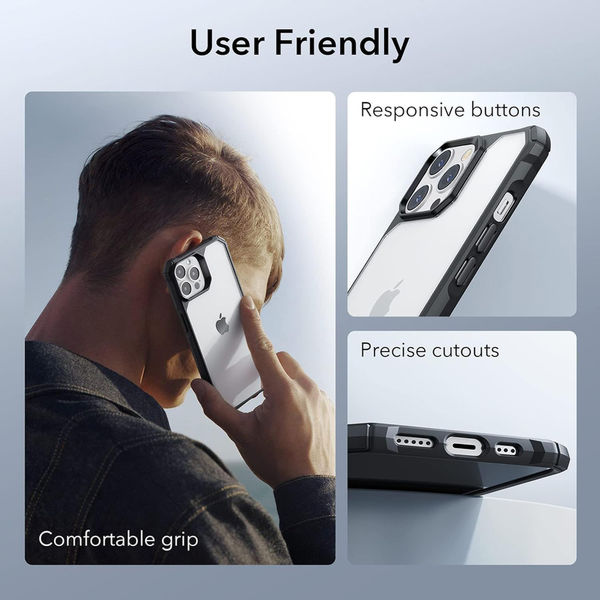 ESR - Air Armor - iPhone 14 Pro Max - Clear Black