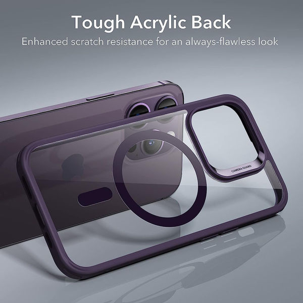 ESR - Classic Hybrid HaloLock - iPhone 14 Pro - Clear Purple