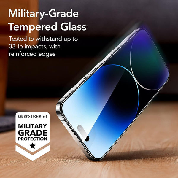 ESR - Tempered Glass (3 pack) - iPhone 14 Pro Max - Clear