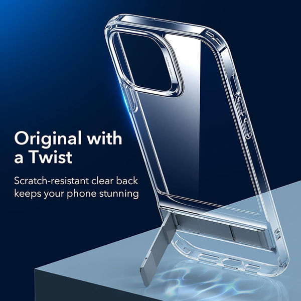 ESR - Air Shield Boost Kickstand - iPhone 13 Pro - Clear