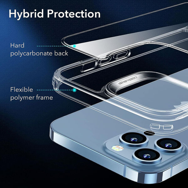 ESR - Air Shield Boost Kickstand - iPhone 13 Pro - Clear
