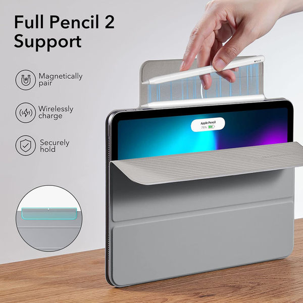 ESR - Rebound Magnetic - iPad Pro 11 (2018 / 2020 / 2021 / 2022) - Grey