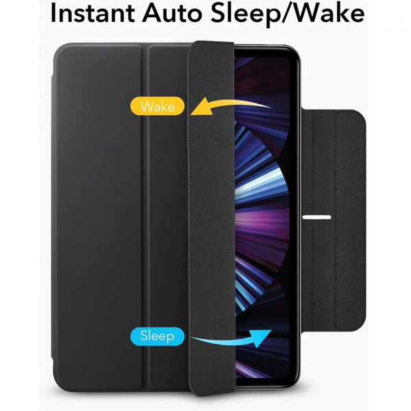 ESR - Rebound Magnetic - iPad Pro 11 (2018 / 2020 / 2021 / 2022) - Rugged Black