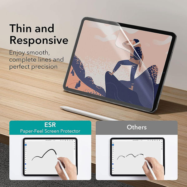 ESR - Paper-Feel (2 pack) - iPad Air 11 (2024) - Matte Clear
