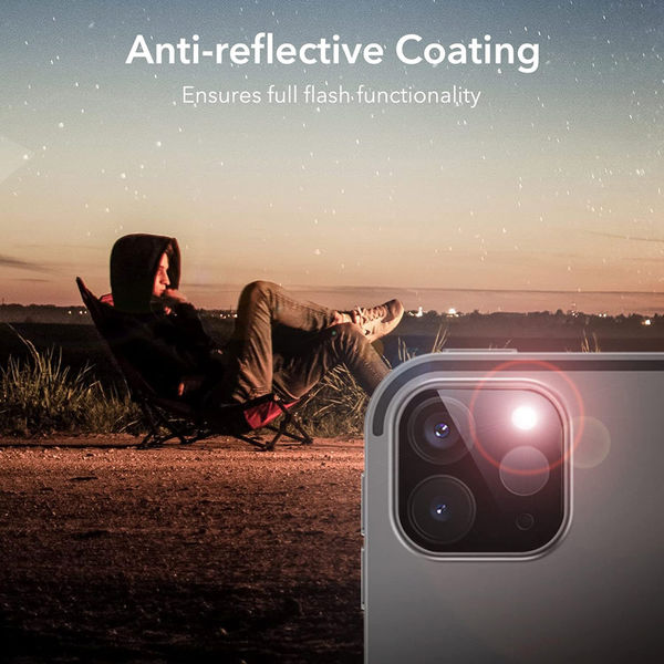 ESR - Camera Lens Protector (2 pack) - iPad Pro 11 / 12.9 (2022 / 2021 / 2020) / 13 (2024) - Black