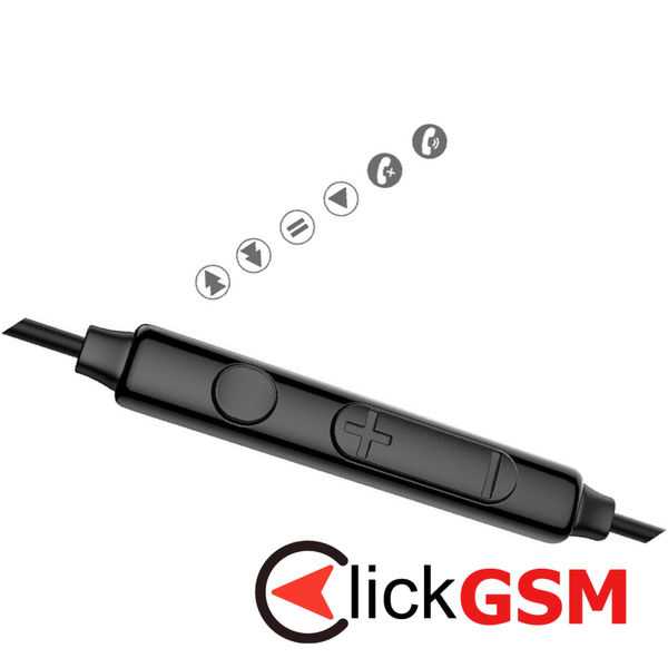 Joyroom - Wired Earphones (JR-EC04) - USB-C, with Microphone, 1.2m - Silver