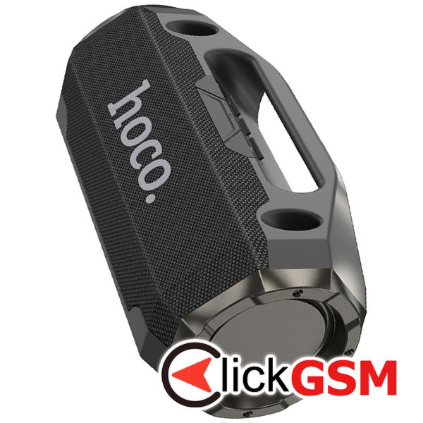 Hoco - Wireless Speaker Rick Sports (HA3) - Portable with Microphone, Bluetooth 5.3, TF, USB, AUX, 10W - Black