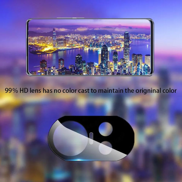 Techsuit - Full Camera Glass - Oppo Reno10 Pro - Black