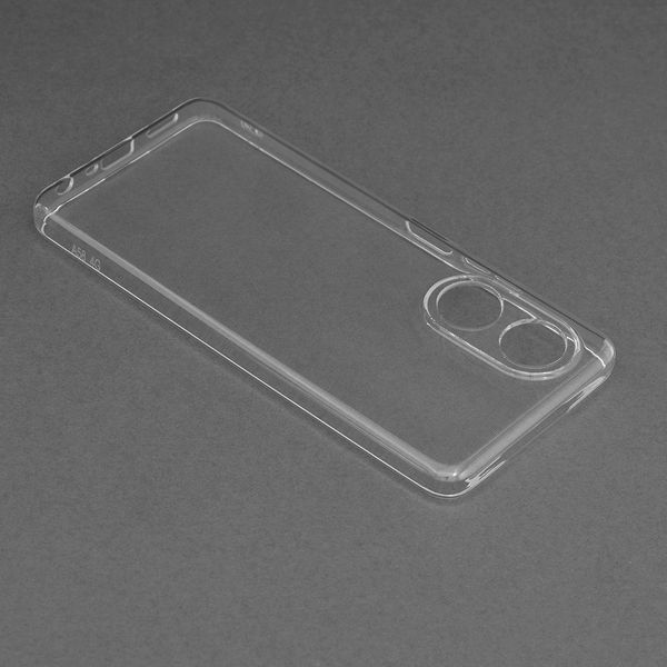 Techsuit - Clear Silicone - Oppo A58 4G - Transparent