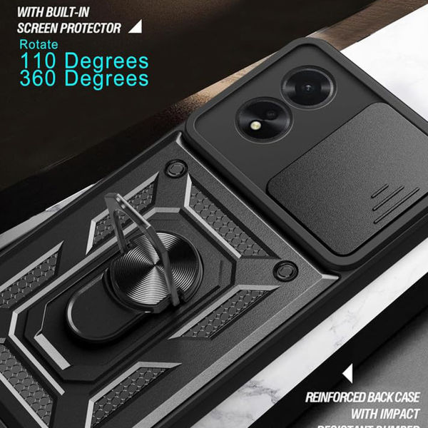 Techsuit - CamShield Series - Oppo A58 4G - Black