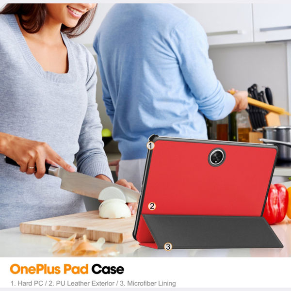 Techsuit - FoldPro - OnePlus Pad - Red