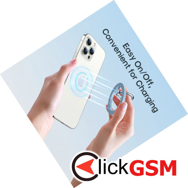 JoyRoom - Ring Phone (JR-Mag-M2) - Magnetic Grip, Zinc Alloy - Blue