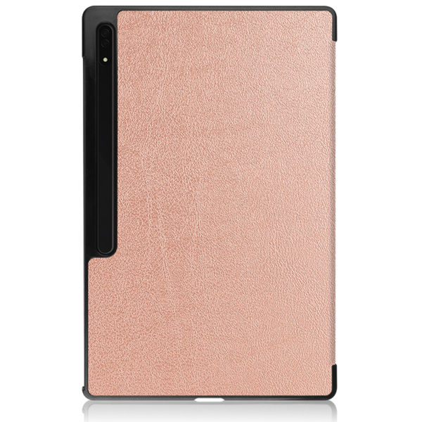 Techsuit - FoldPro - Samsung Galaxy Tab S8 Ultra / S9 Ultra / S10 Ultra - Rose Gold
