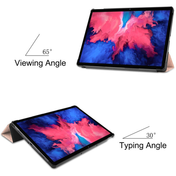 Techsuit - FoldPro - Lenovo Tab P11 (TB-J606L / TB-J606F) / Tab P11 Plus (TB-J616F / TB-J616X) - Rose Gold