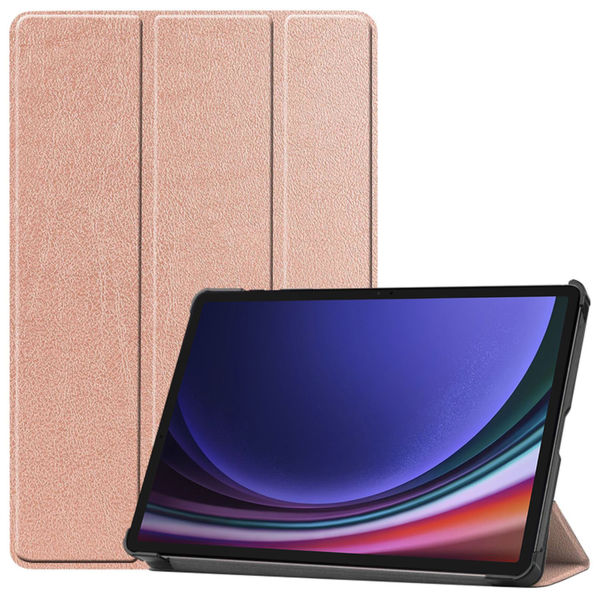 Techsuit - FoldPro - Samsung Galaxy Tab S9 / S9 FE / S10 FE - Rose Gold