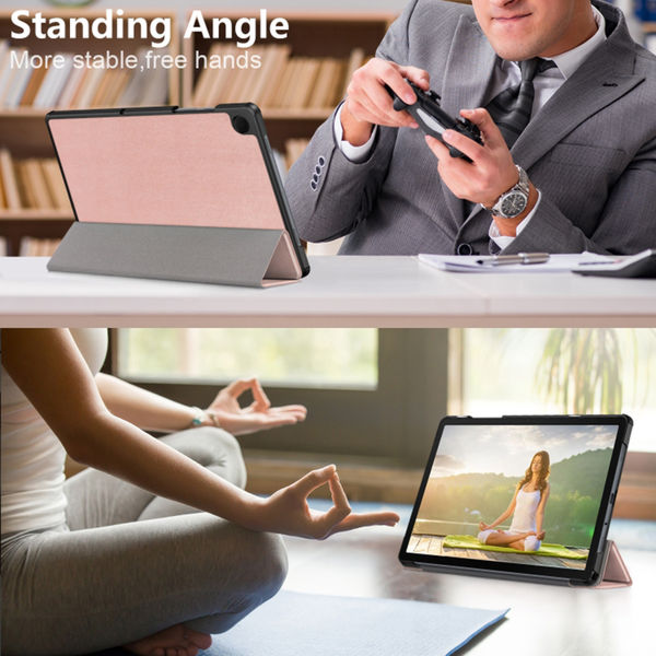 Techsuit - FoldPro - Samsung Galaxy Tab A9 Plus - Rose Gold