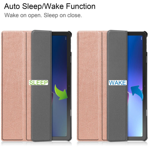 Techsuit - FoldPro - Lenovo Tab M10 3rd Gen (TB328FU/TB328XU) - Rose Gold
