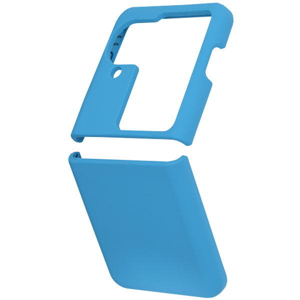 Techsuit - Soft Edge Silicone - Oppo Find N3 Flip - Denim Blue