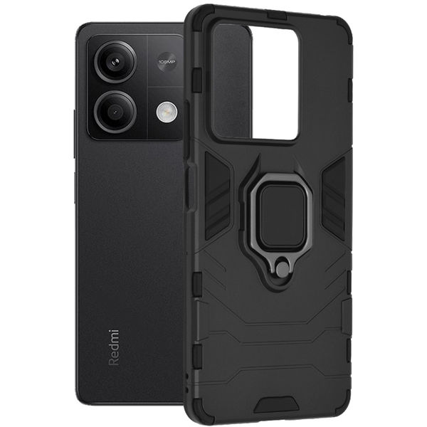 Techsuit - Silicone Shield - Xiaomi Redmi Note 13 5G - Black