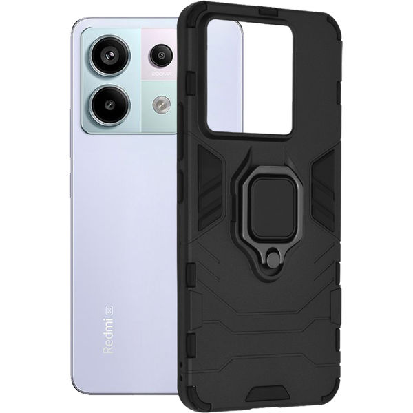 Techsuit - Silicone Shield - Xiaomi Redmi Note 13 Pro 5G / Poco X6 - Black