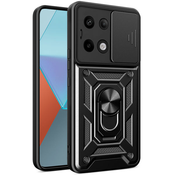 Techsuit - CamShield Series - Xiaomi Redmi Note 13 Pro 5G / Poco X6 - Black