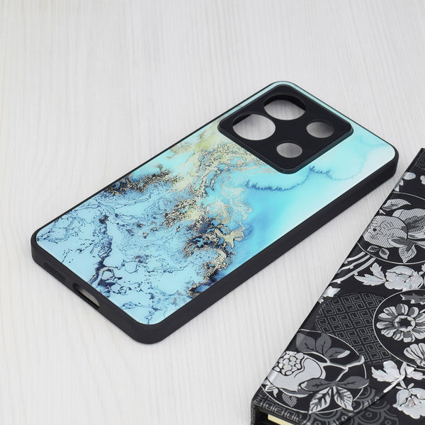 Techsuit - Glaze Series - Xiaomi Redmi Note 13 Pro 5G / Poco X6 - Blue Ocean