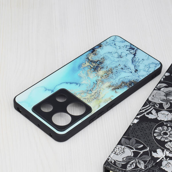 Techsuit - Glaze Series - Xiaomi Redmi Note 13 Pro 5G / Poco X6 - Blue Ocean