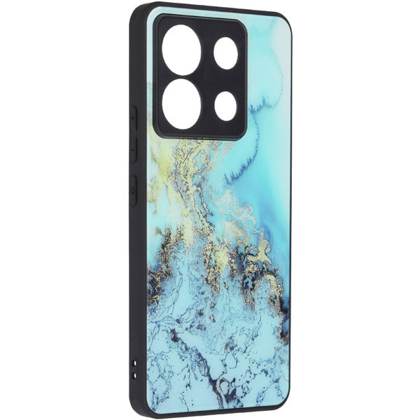 Techsuit - Glaze Series - Xiaomi Redmi Note 13 Pro 5G / Poco X6 - Blue Ocean