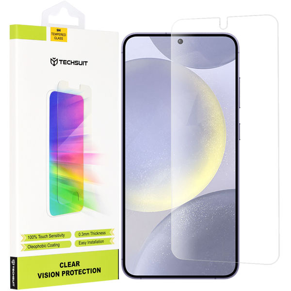 Techsuit - Clear Vision Glass - Samsung Galaxy S24 Plus - Transparent