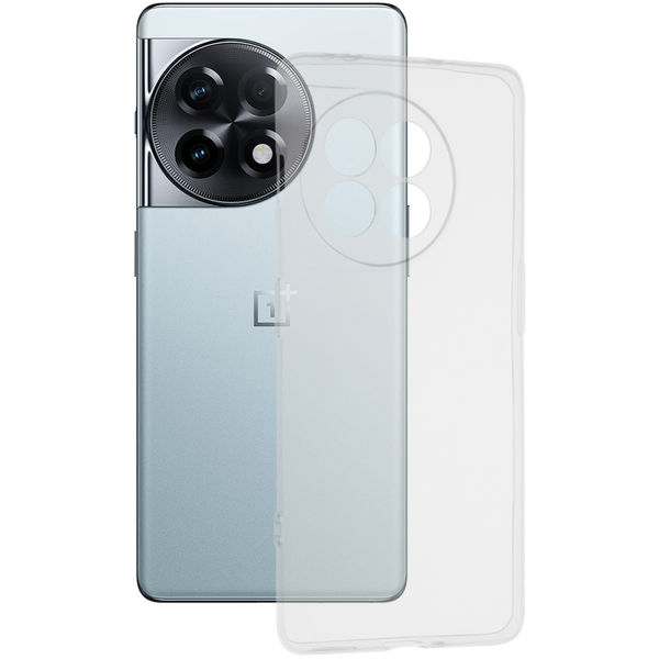 Techsuit - Clear Silicone - OnePlus 11R / OnePlus Ace 2 - Transparent