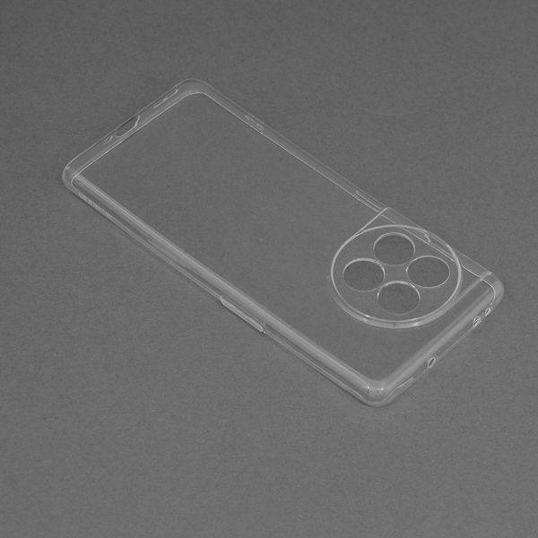 Techsuit - Clear Silicone - OnePlus 11R / OnePlus Ace 2 - Transparent