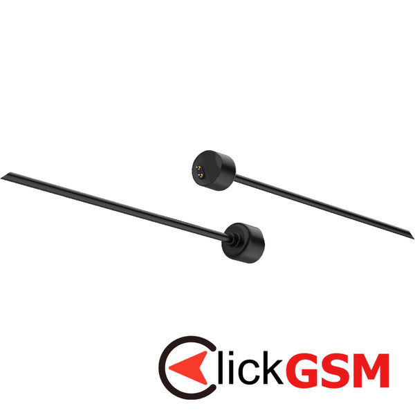 Techsuit - SmartWatch Wireless Charging Cable (TXC1) - for Xiaomi Mi Band 5/6/7, USB, 3.5W, 1m - Black