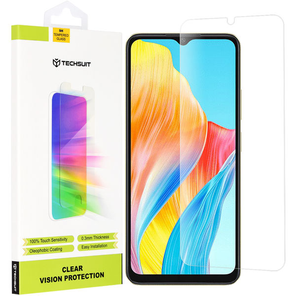 Techsuit - Clear Vision Glass - Oppo A38 / A18 - Transparent