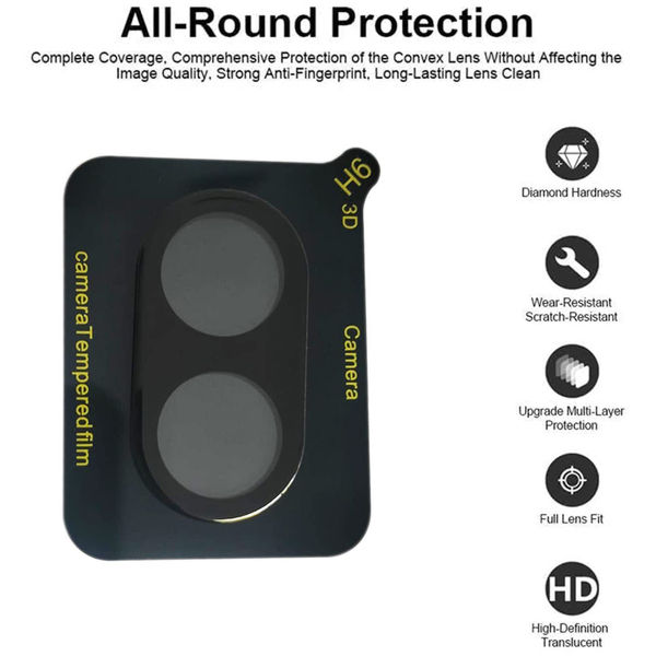 Techsuit - Full Camera Glass - Oppo A38 / A18 - Black