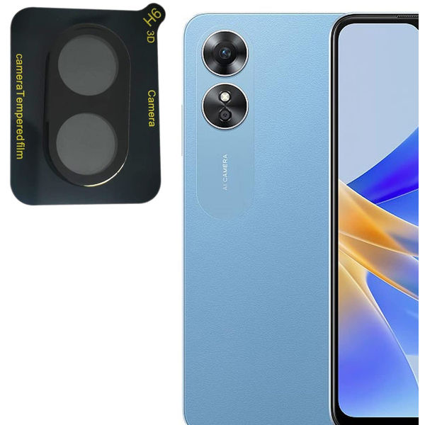 Techsuit - Full Camera Glass - Oppo A38 / A18 - Black