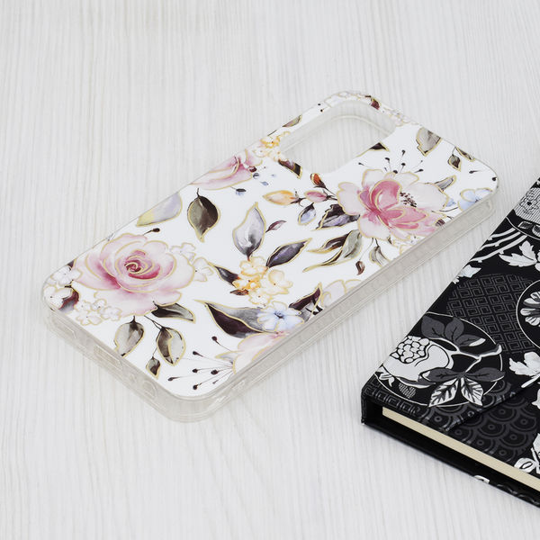 Techsuit - Marble Series - Samsung Galaxy A15 4G / A15 5G - Chloe White