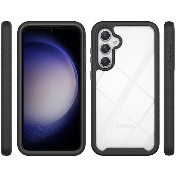 Techsuit - Defense360 Pro + Screen Protector - Samsung Galaxy S24 - Black