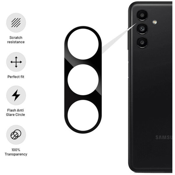 Techsuit - Full Camera Glass - Samsung Galaxy S24 Plus - Black