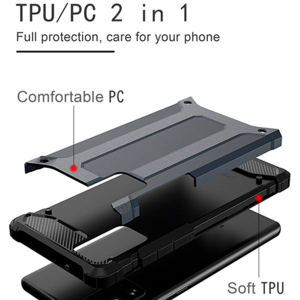 Techsuit - Hybrid Armor - Samsung Galaxy S24 Ultra - Black