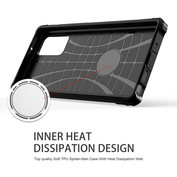 Techsuit - Hybrid Armor - Samsung Galaxy S24 Ultra - Black