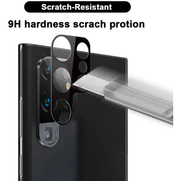 Techsuit - Full Camera Glass - Samsung Galaxy S24 Ultra - Black