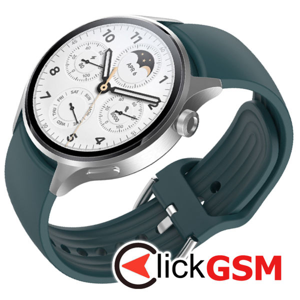 Techsuit - Watchband 22mm (W003) - Huawei Watch GT 2 46mm / GT 3 46mm, Xiaomi Watch S1 Pro / Active - Green