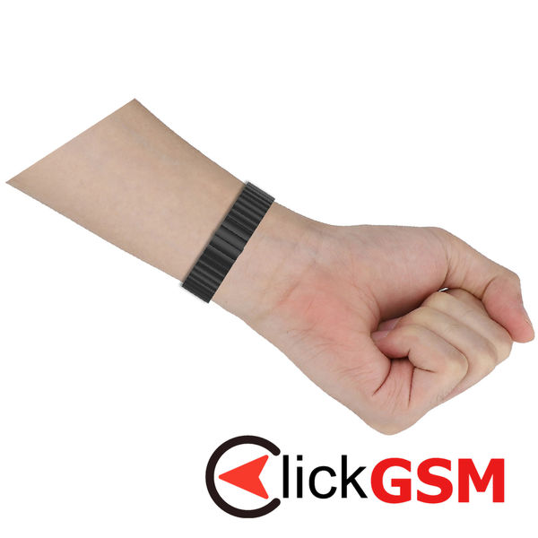 Techsuit - Watchband 20mm (W012) - Samsung Galaxy Watch 4/5/Active 2, Huawei Watch GT 3 (42mm)/GT 3 Pro (43mm) - Silver