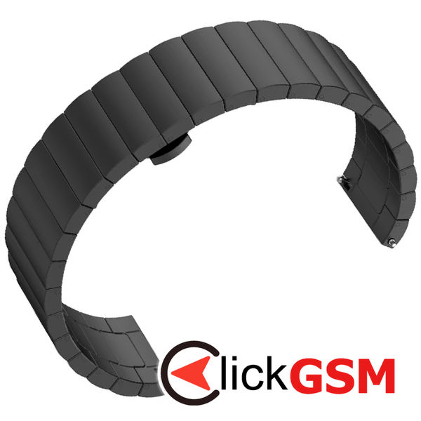 Techsuit - Watchband 22mm (W012) - Huawei Watch GT 2 (46mm)/GT 2 Pro/GT 3 Pro (46mm)/Ultimate, Xiaomi Watch S1 - Black